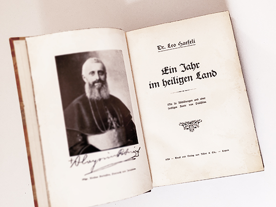 Leo Häfelis Buch «Ein Jahr im heiligen Land» Druck und Verlag, Räber & Cie. , Luzern 1924